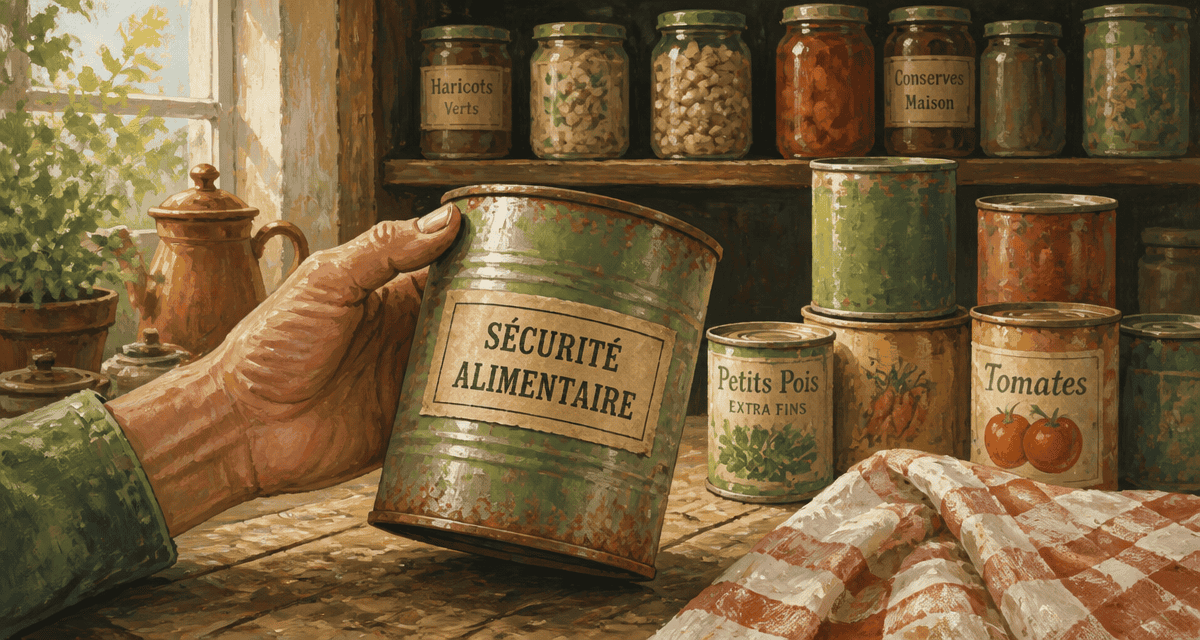conserve perimee depuis 1 an sur table cuisine