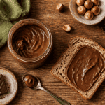 pate a tartiner healthy maison sur pain complet avec noisettes