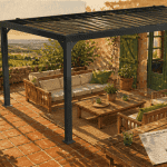 pergola démontable sans autorisation sur terrasse