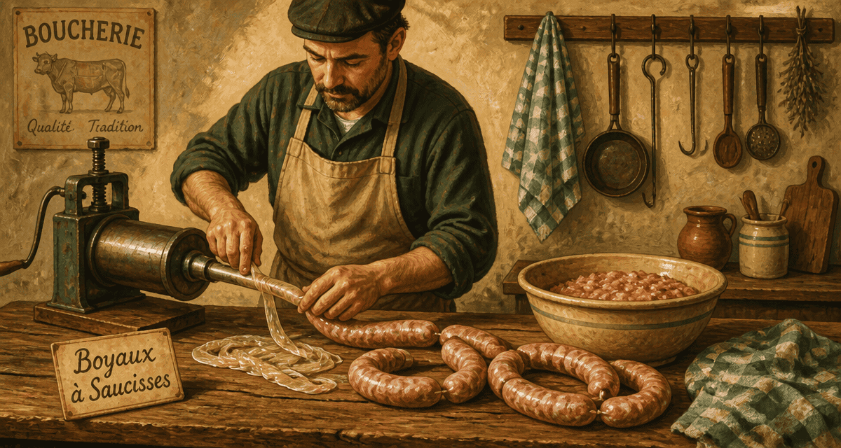 peut-on acheter des boyaux à saucisses en grande surface boucher maison