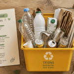 poubelle jaune quoi mettre emballages recyclables