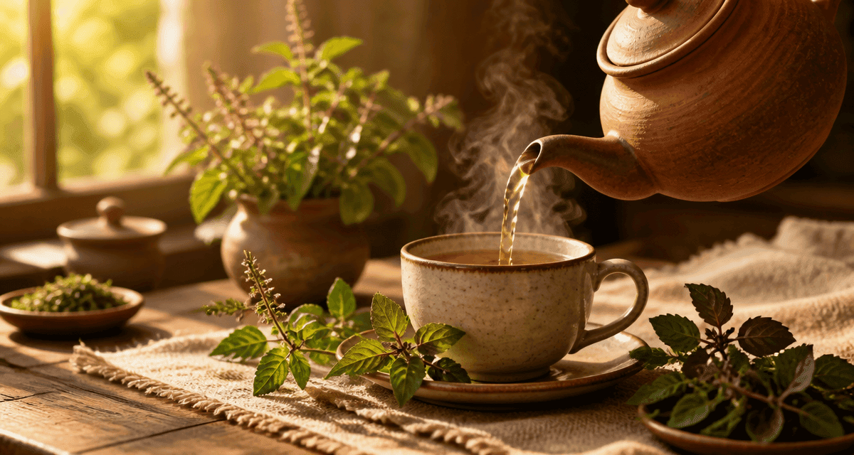 tulsi bienfaits the ou tisane infusion artisanale