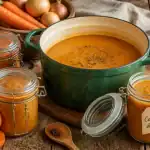 Combien de temps se garde une soupe maison en bocal