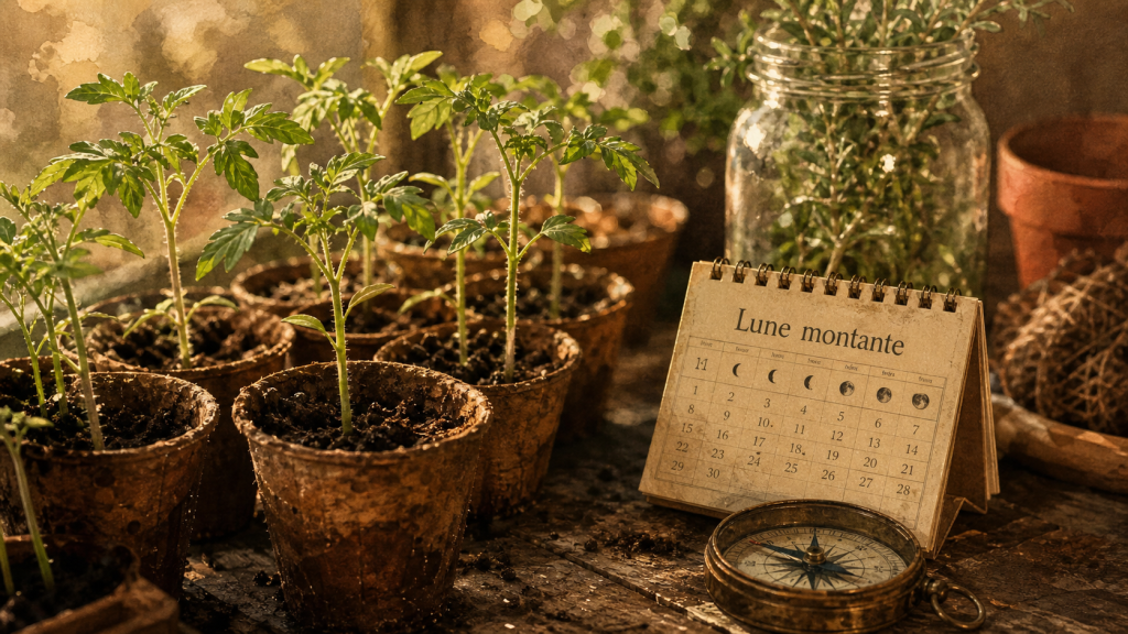 Quand semer les tomates avec la lune : calendrier lunaire