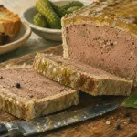 Recette du paté de foie maison : terrine tranchée, gelée luisante, cuisson douce