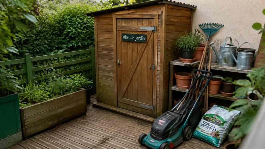 Bois, métal ou résine : quelle cabane à outils de jardin évite les regrets ?