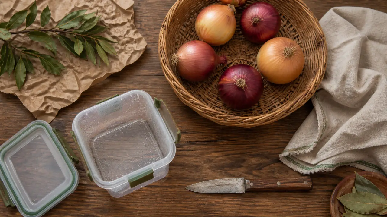 Conserver oignon : frigo pour l’oignon coupé