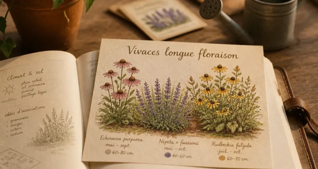 Fleurs vivaces à longue floraison : le guide pour un jardin coloré sans effort