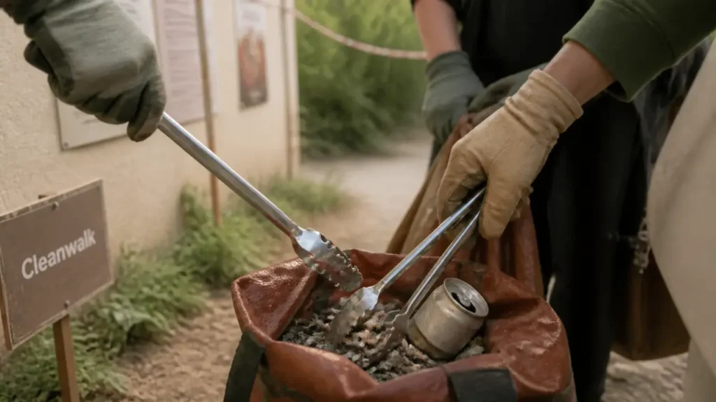 Ramasser des déchets : cleanwalk, tri et sécurité pour agir sans improviser