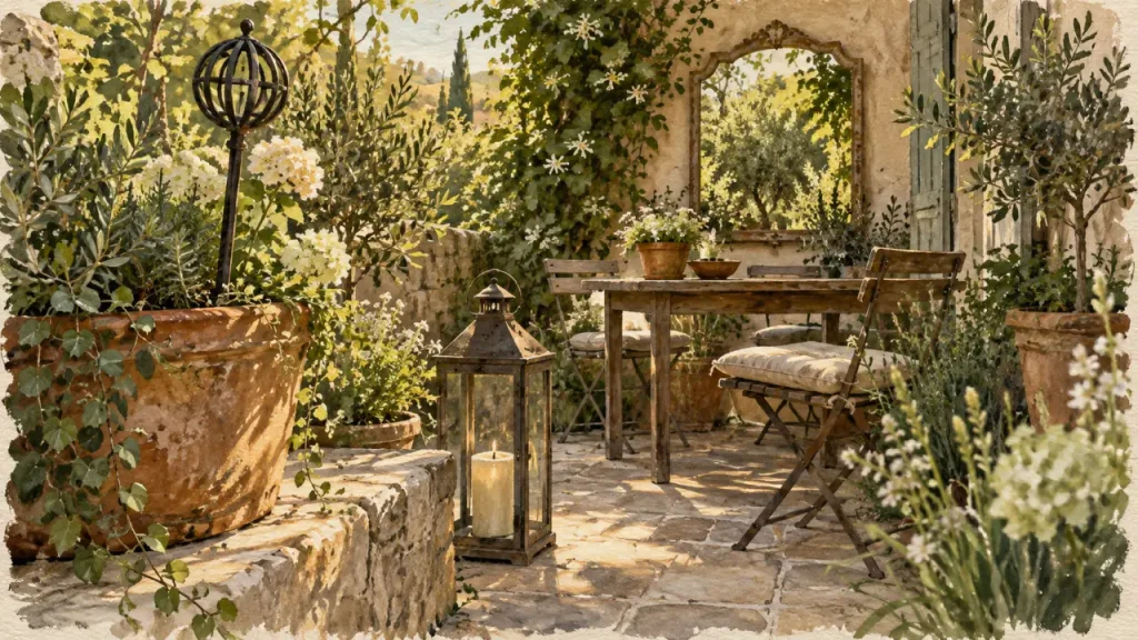 Déco jardin : 5 familles d’objets pour structurer chaque espace sans le surcharger